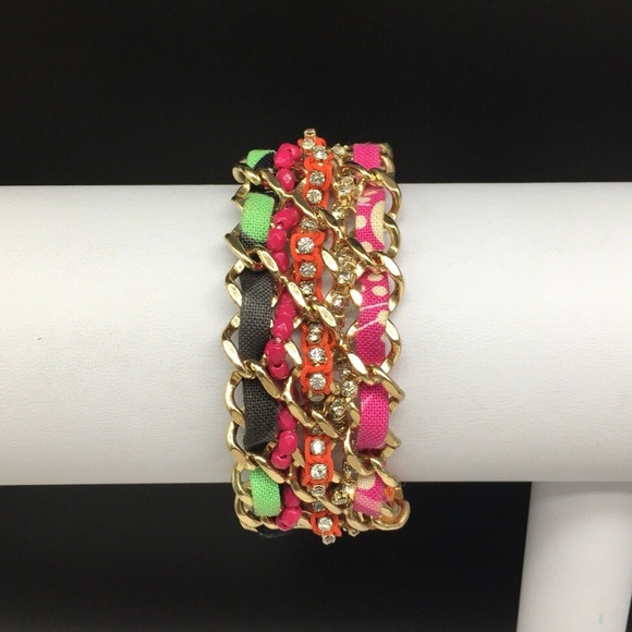 Vera Bradley Jewelry - Vera Bradley In The Mix Rhinestone Chain Bracelet Vera Bradley Jewelry - Vera Bradley In The Mix Rhinestone Chain Bracelet